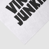 Vinyl Junkie Seidenpapier (Ausschnitt)