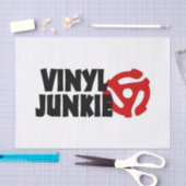 Vinyl Junkie Seidenpapier (Handwerk)