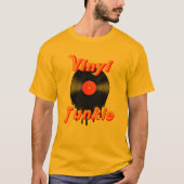 Vinyl Junkie T - Shirt (Vorderseite)