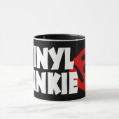 Vinyl Junkie Tasse (Zentrum)