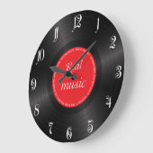 Vinyl-Langspielscheibe Große Wanduhr (Winkel)