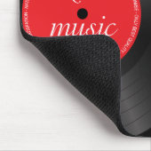Vinyl-Langspielscheibe Mousepad (Ecke)