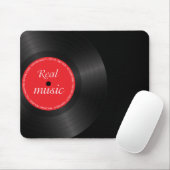 Vinyl-Langspielscheibe Mousepad (Mit Mouse)