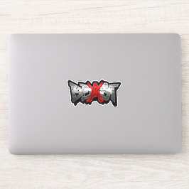 Vinyl-Logo-Aufkleber BEAST im Sonderformat Aufkleber