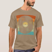 Vinyl Music Record Retro T-Shirt (Vorderseite)