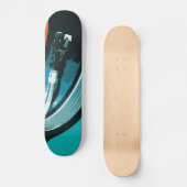 Vinyl Music Turntable Skateboard (Vorderseite)