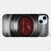 Vinyl Platte iPhone Hülle (Rückseite (Horizontal))