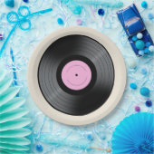 Vinyl Platte Pappteller (Party)