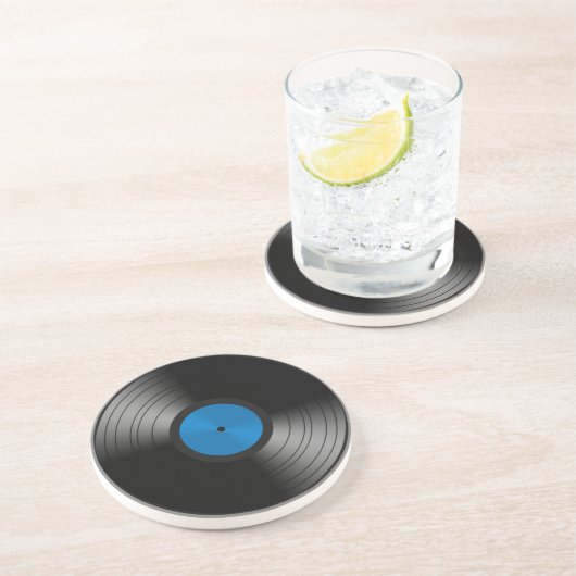 Vinyl Platte Untersetzer (Seite)