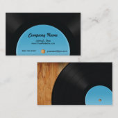 Vinyl Platte Visitenkarte (Vorne/Hinten)