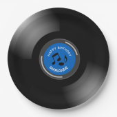 Vinyl Platten Design Paper Teller (Vorderseite)