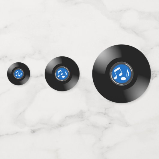 Vinyl Platten Design Table Confetti Konfetti (Vorderseiten)