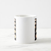 Vinyl-Platten Hintergrund Kaffeetasse (Mittel)