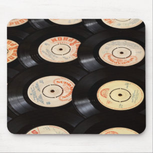 Vinyl-Platten Hintergrund Mousepad