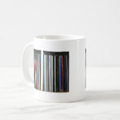 Vinyl-Platten Kaffeetasse (Vorderseite Links)