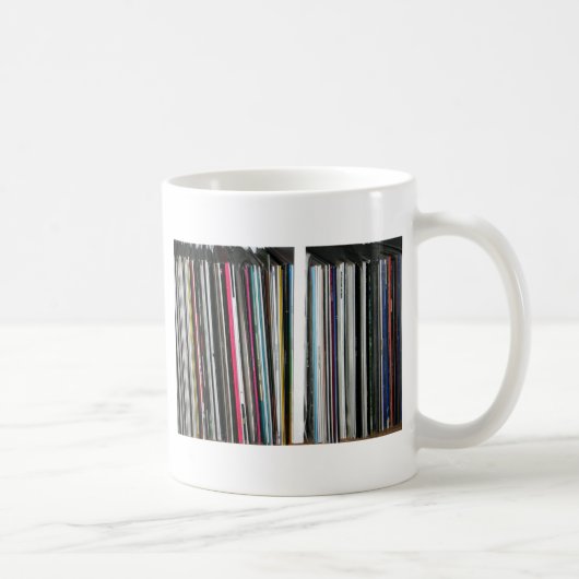 Vinyl-Platten Kaffeetasse (Rechts)