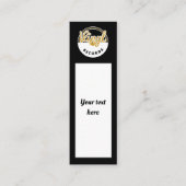 Vinyl-Platten Mini Visitenkarte (Vorderseite)