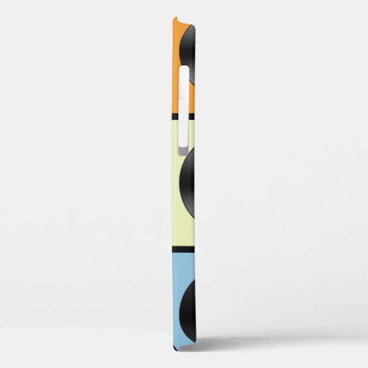 Vinyl-Platten: Retro-LP-Set. Case-Mate iPhone Hülle (Rückseite / Links)