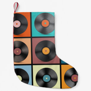 Vinyl-Platten: Retro-LP-Set. Kleiner Weihnachtsstrumpf