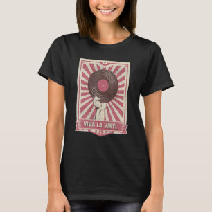 Vinyl Platten Sammler Audiophile Geek Retro Musi T-Shirt