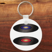 Vinyl Platten Schlüsselanhänger (Vorderseite)