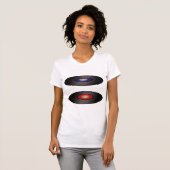 Vinyl Platten Womens T - Shirt (Vorne ganz)