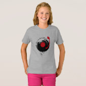 Vinyl Platten Zuhause ist, wo sich die Turntable d T-Shirt (Vorne ganz)