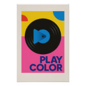 Vinyl - Play - Poster (Vorderseite)