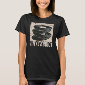 Vinyl Player Vinyl Record Player Music T-Shirt