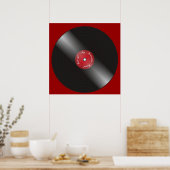 Vinyl Poster (Küche)