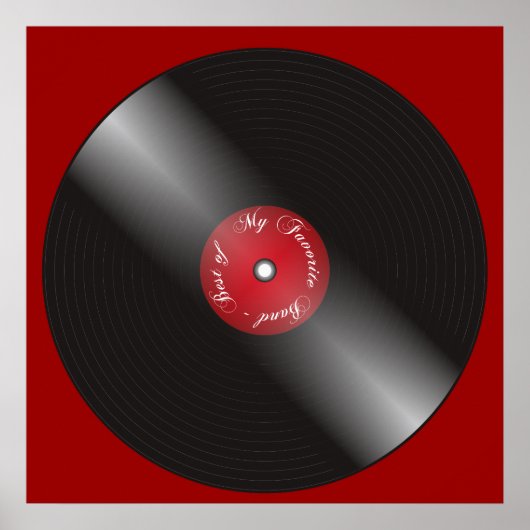 Vinyl Poster (Vorne)