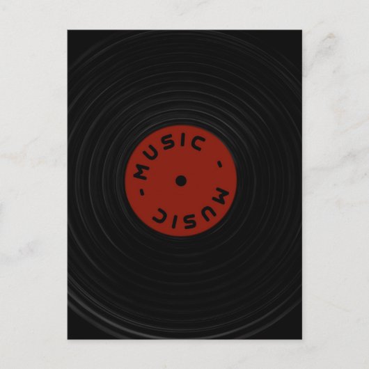 Vinyl Postkarte (Vorderseite)