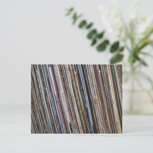 Vinyl Postkarte (Stehend Vorderseite)