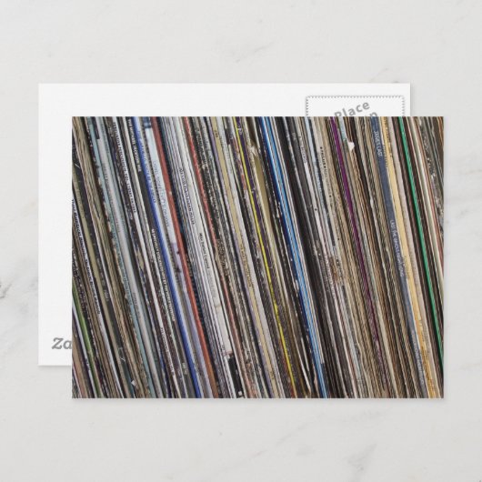 Vinyl Postkarte (Vorne/Hinten)