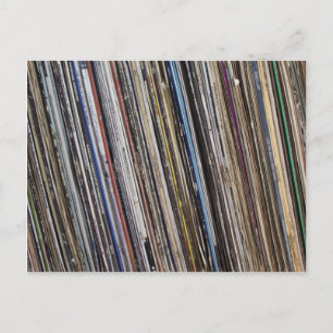 Vinyl Postkarte