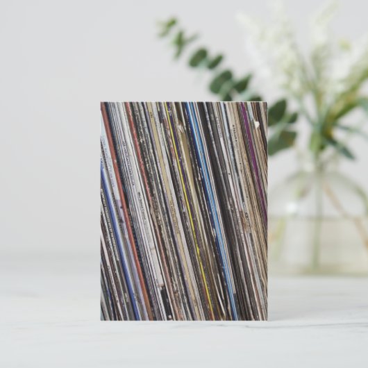 Vinyl Postkarte (Stehend Vorderseite)