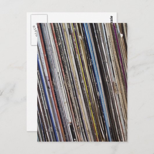Vinyl Postkarte (Vorne/Hinten)
