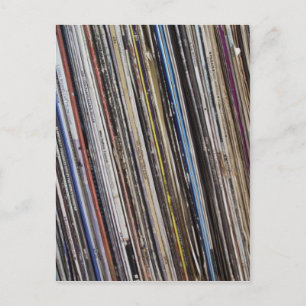 Vinyl Postkarte