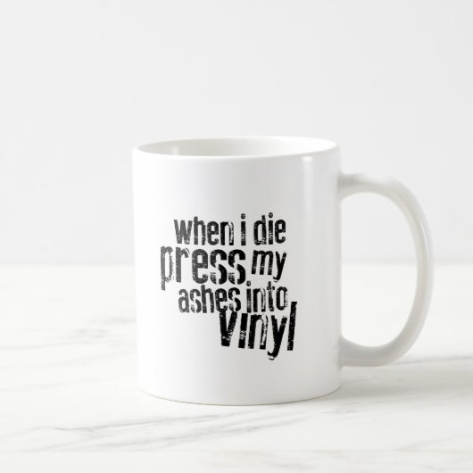Vinyl Quote Tasse (Rechts)