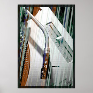 Vinyl rain color_0001 poster