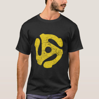 Vinyl Record 45 U/min Spindle Adapter Hoodie T-Shirt