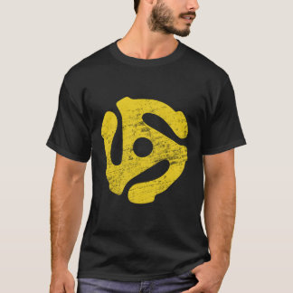 Vinyl Record 45 U/min Spindle Adapter Hoodie T-Shirt