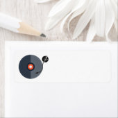 Vinyl Record Address Labels (Insitu)