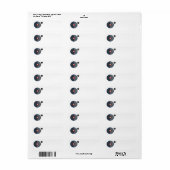 Vinyl Record Address Labels (Vorne)