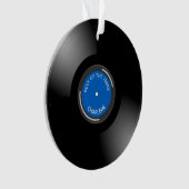 Vinyl Record Album Design Akronylic Ornament (Vorderseite)