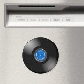 Vinyl Record Album Design Magnet (In Situ (Geschirrspüler))