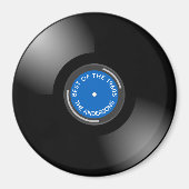 Vinyl Record Album Design Magnet (Vorne)