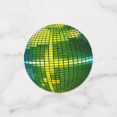 Vinyl Record and Disco Balls - Disco Fieber Konfetti (Klein Vorderseite)