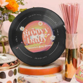 Vinyl Record Baby Dusche Pappteller