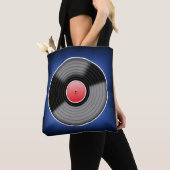 Vinyl Record Bag - Blue Fade. Tasche (Von Nahem)